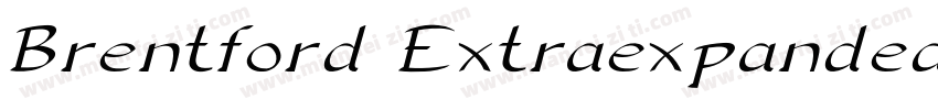 Brentford ExtraexpandedRegular字体转换